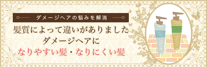 �����ɂ���ĈႢ������܂����@�_���[�W�w�A�ɂȂ�₷�����E�Ȃ�ɂ�����