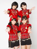 小川紗季、前田憂佳、和田彩花、福田花音（写真左から）。この4