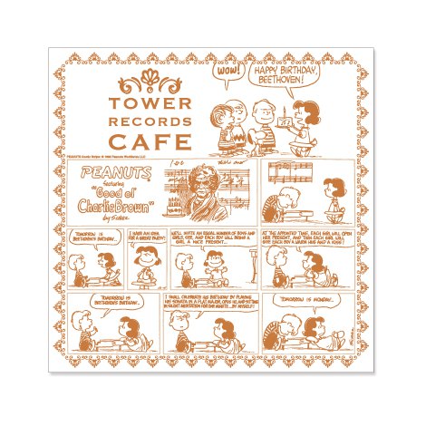 wXk[s[ ~ TOWER RECORDS CAFE `NX(AABjx(ŔiFe700~)@(C)2015 Peanuts Worldwide LLC www.snoopy.co.jp 