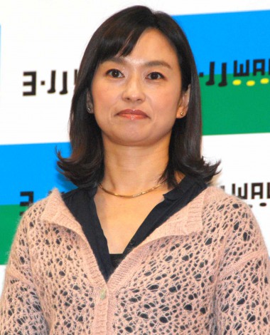 新婚生活を明かした住吉美紀=啓発活動イベント『3.11WALK』記者発表会 (C)ORICON NewS inc.