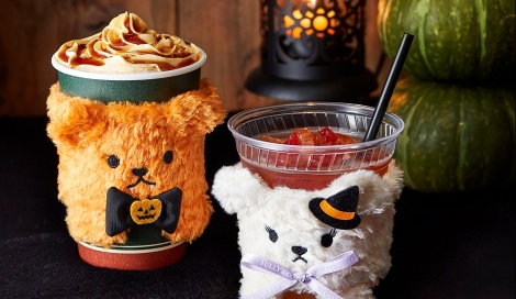 タリーズから秋限定で『カラメルパンプキンラテ』と「ベアフルスリーブ」が登場 (C)ORICON NewS inc.
