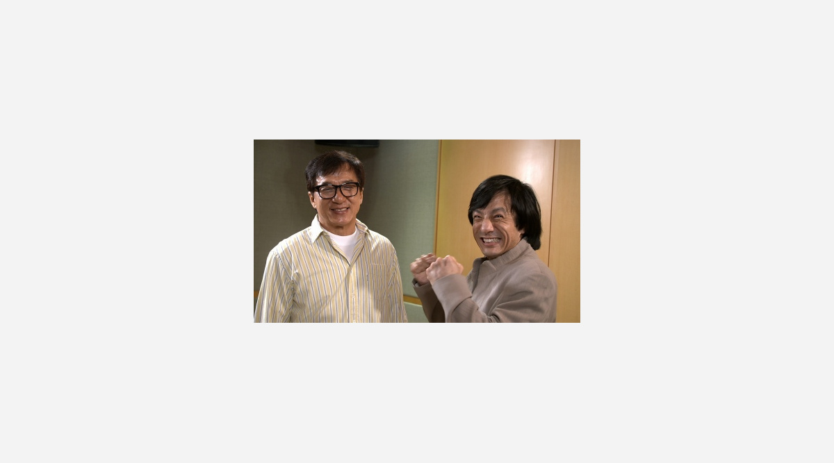 ジャッキー チェン ジャッキーちゃんが初対面 そっくり 対談が実現 Oricon News ジャッキー チェン ジャッキーちゃんが初対面 そっくり 対談が実現 Oricon News