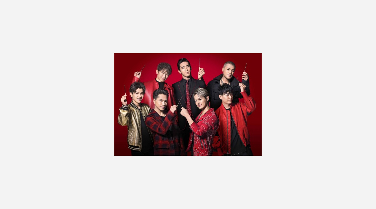 三代目jsb ポッキー新cmに7人全員で出演 レッドカーペットで華麗に カンパイ Oricon News