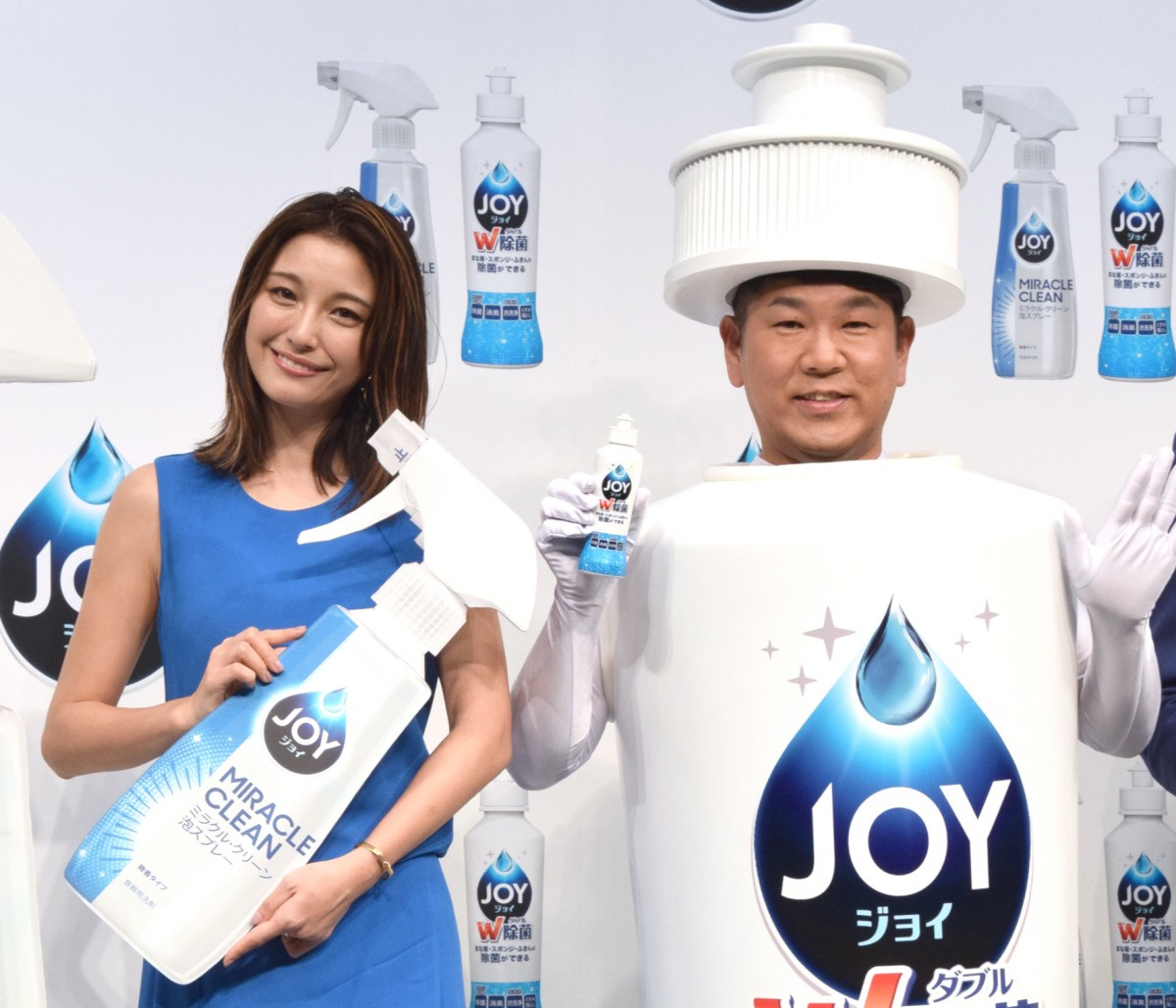 台所用洗剤 ジョイ 23年ぶり刷新へ フジモン夫妻がcmキャラクター Oricon News