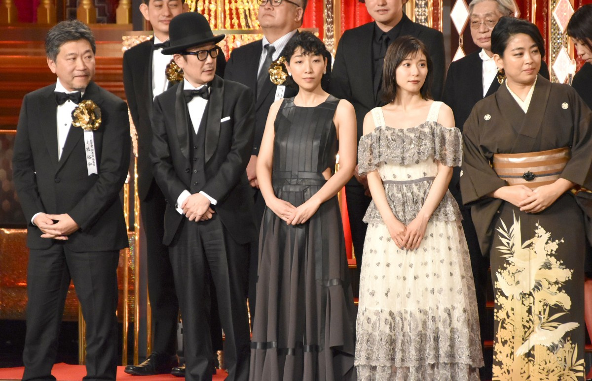 日本アカデミー賞 万引き家族 が最優秀作品賞 最多8冠に輝く 松岡茉優は喜びの涙 Oricon News 日本アカデミー賞 万引き家族 が最優秀作品賞 最多8冠に輝く 松岡茉優は喜びの涙 Oricon News