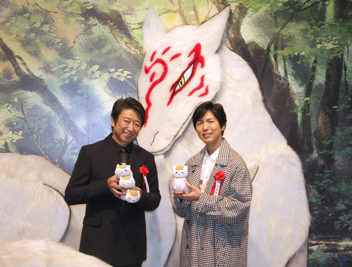 神谷浩史 井上和彦 夏目友人帳展 開催を祝福 生ニャンコ先生ボイス披露 Oricon News 神谷浩史 井上和彦 夏目友人帳展 開催を祝福 生ニャンコ先生ボイス披露 Oricon News
