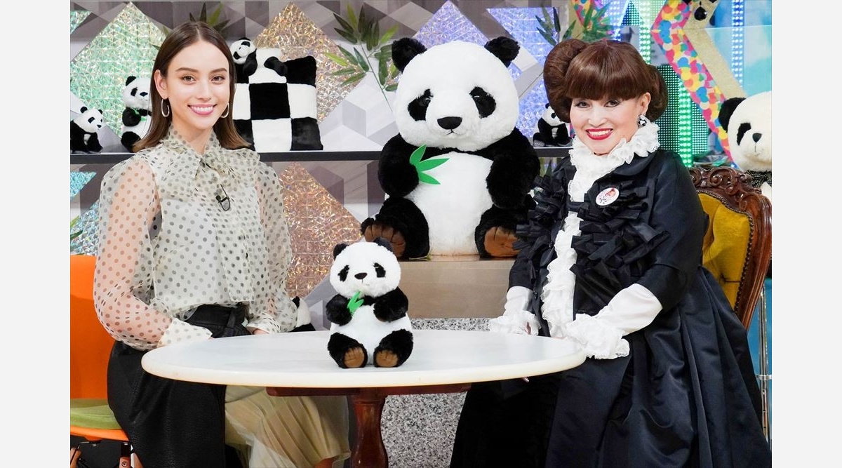 滝沢カレン 黒柳徹子からパンダについて学ぶ Oricon News 滝沢カレン 黒柳徹子からパンダについて学ぶ Oricon News