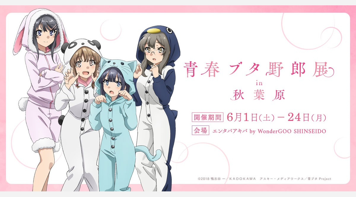 青春ブタ野郎 展覧会6月開催でアニメ生原画など展示 劇場版公開記念で本予告解禁 Oricon News 青春ブタ野郎 展覧会6月開催でアニメ生原画など展示 劇場版公開記念で本予告解禁 Oricon News