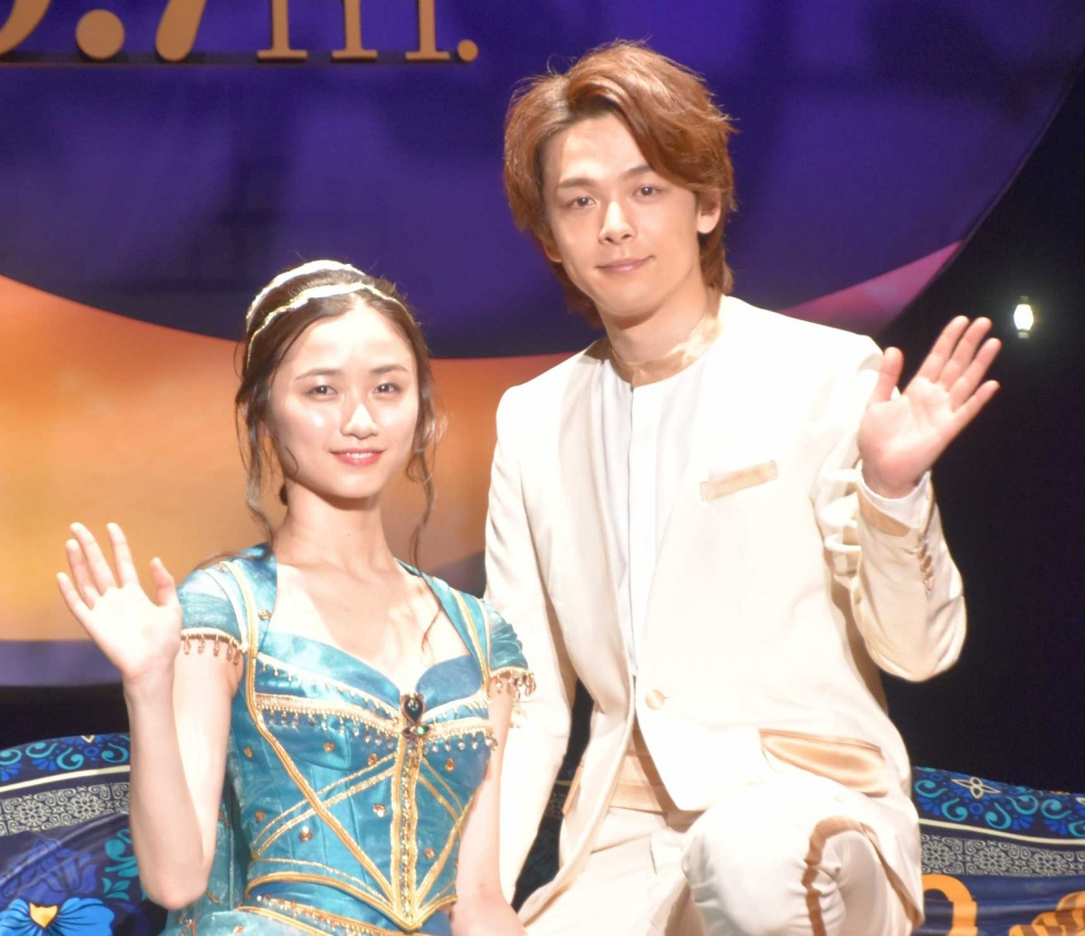 中村倫也 木下晴香 アラジン の名曲を生歌唱 緊張の舞台裏明かす 出ていくだけでも帰りたい Oricon News