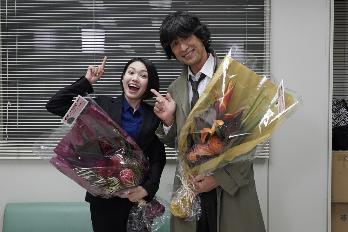 二階堂ふみ 宿敵 江口洋介と スト サガ クランクアップ Oricon News 二階堂ふみ 宿敵 江口洋介と スト サガ クランクアップ Oricon News
