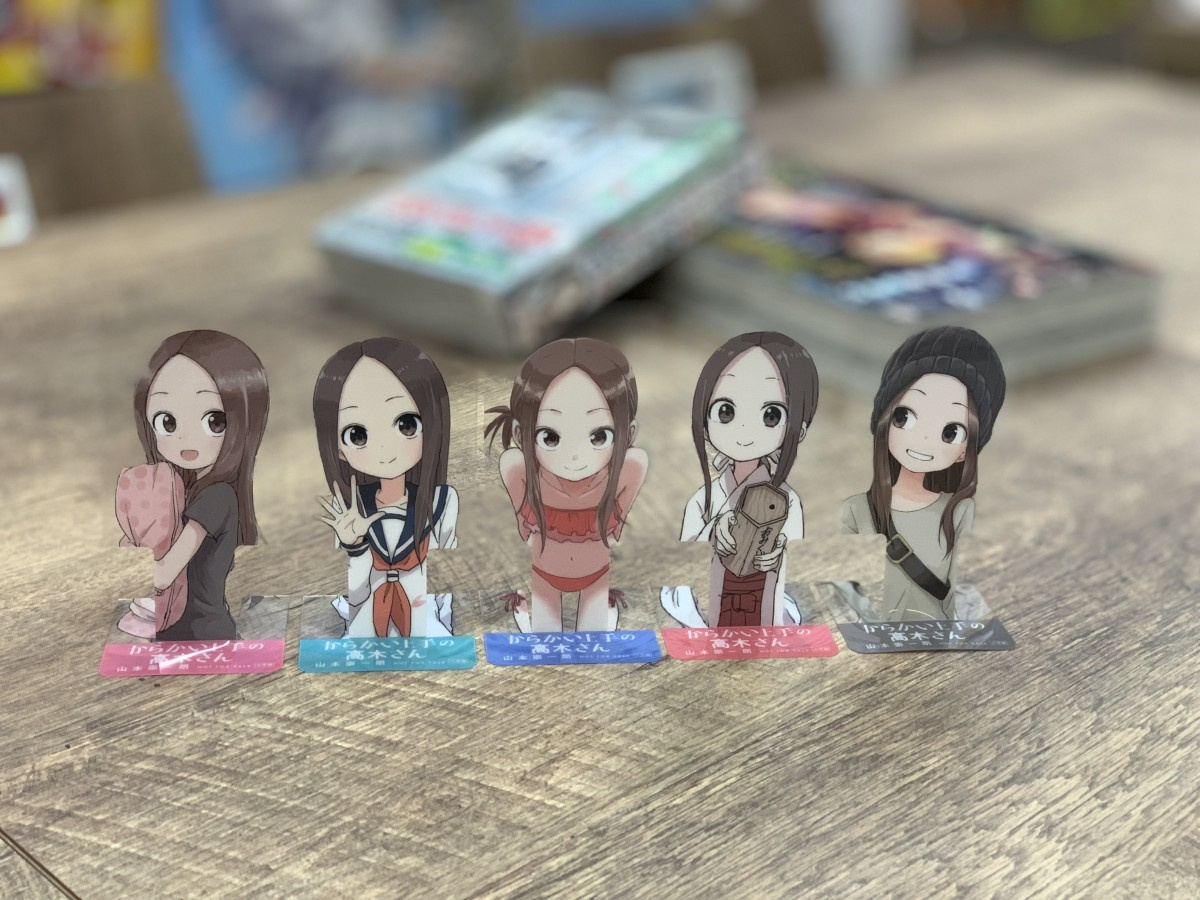 漫画 からかい上手の高木さん 書店フェア開催 ジオラマしおりで毎日 からかわれ 放題 Oricon News