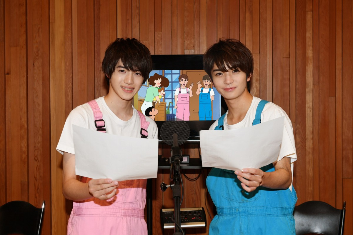 高橋優斗 岩崎大昇 クレしん 本人役で声優初挑戦 しんちゃんと初対面に まるで夢みたい Oricon News 高橋優斗 岩崎大昇 クレしん 本人役で声優初挑戦 しんちゃんと初対面に まるで夢みたい Oricon News