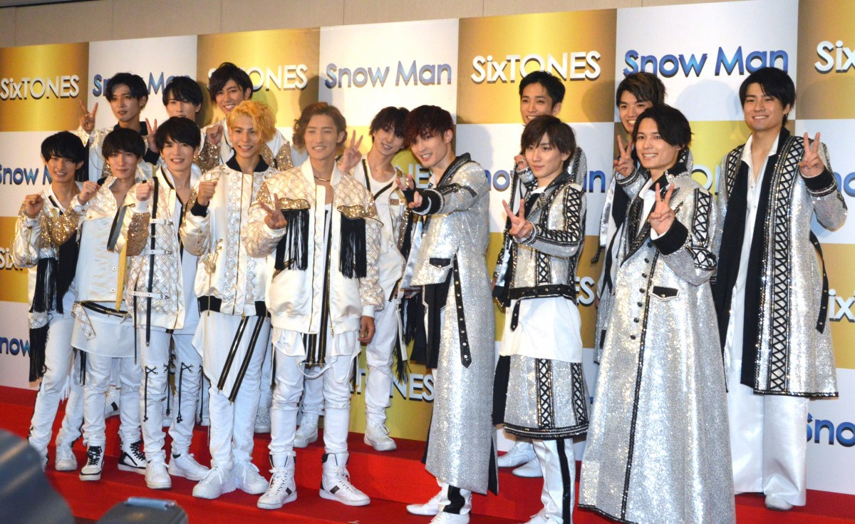 Sixtones Snowman 年 ジャニーズ史上初 2グループ同時cdデビュー決定 Oricon News