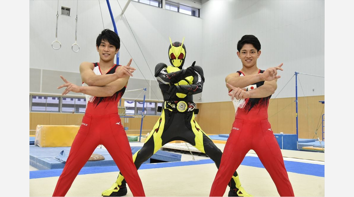 仮面ライダーゼロワンと体操日本代表がコラボ Oricon News 仮面ライダーゼロワンと体操日本代表がコラボ Oricon News
