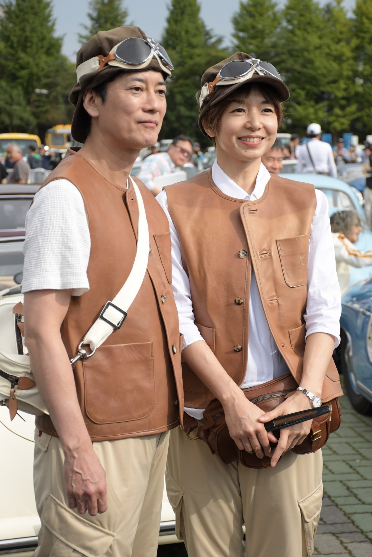 唐沢寿明 助手席に妻 山口智子を乗せ東北復興チャリティーイベント参加 Oricon News