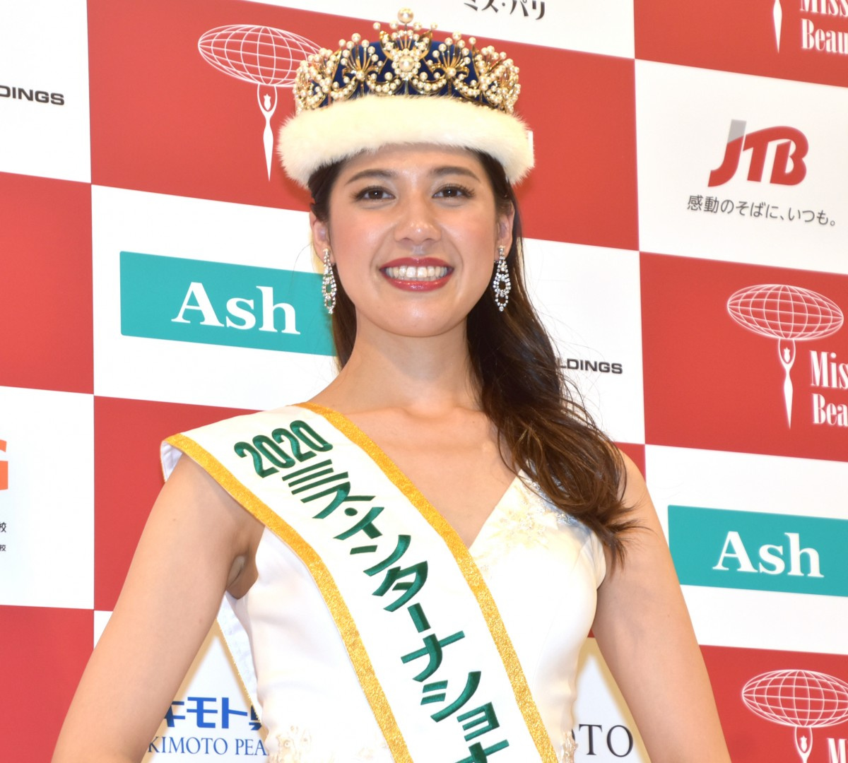 ミス インターナショナル日本代表に栃木県出身の会社員 寺内千穂さん 歴代最年長26歳でgp Oricon News