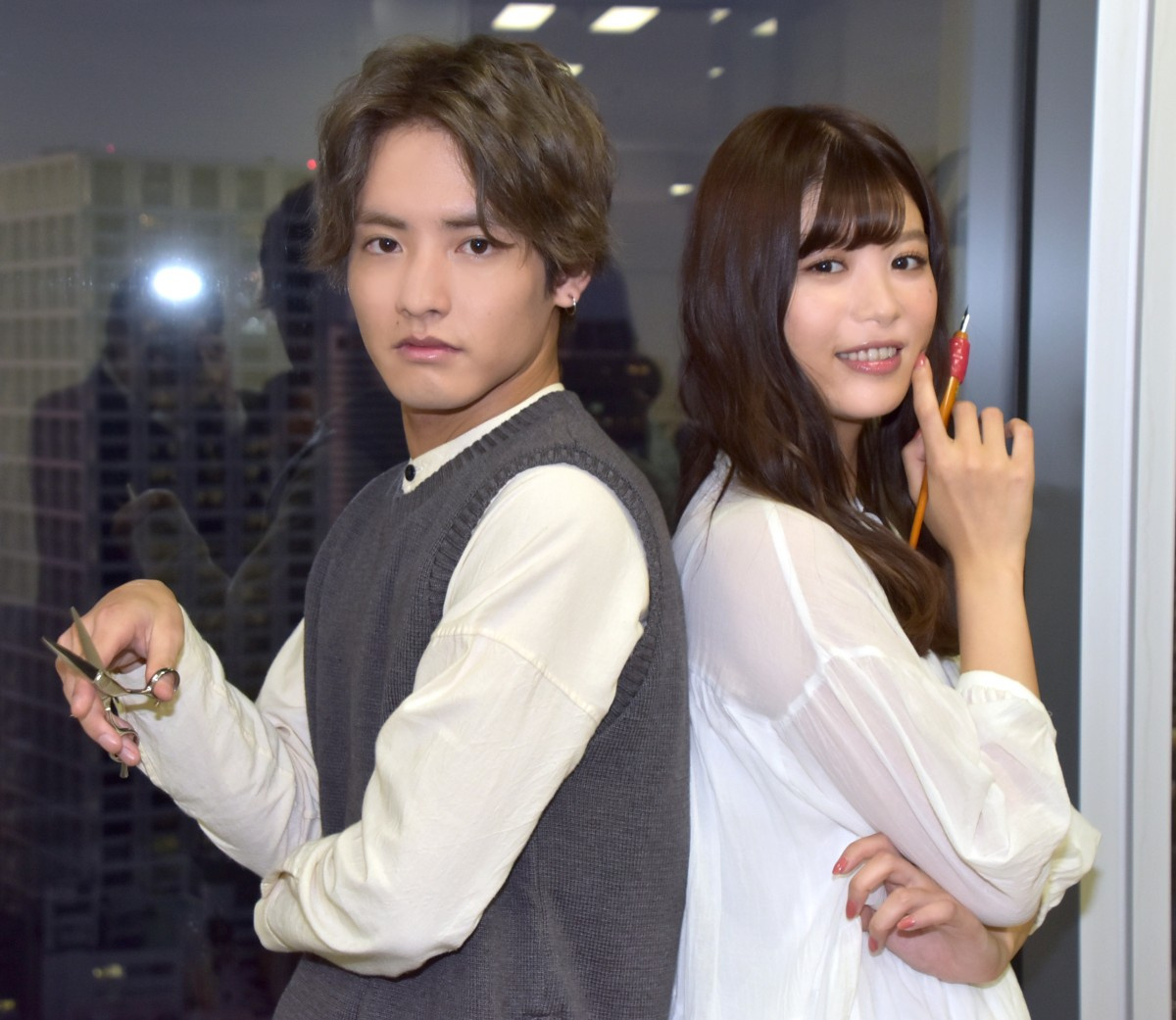 馬場ふみか 赤楚衛二 高校生あるあるに爆笑 仮面ライダーコンビ が2ショットトーク Oricon News 馬場ふみか 赤楚衛二 高校生あるあるに爆笑 仮面ライダーコンビ が2ショットトーク Oricon News