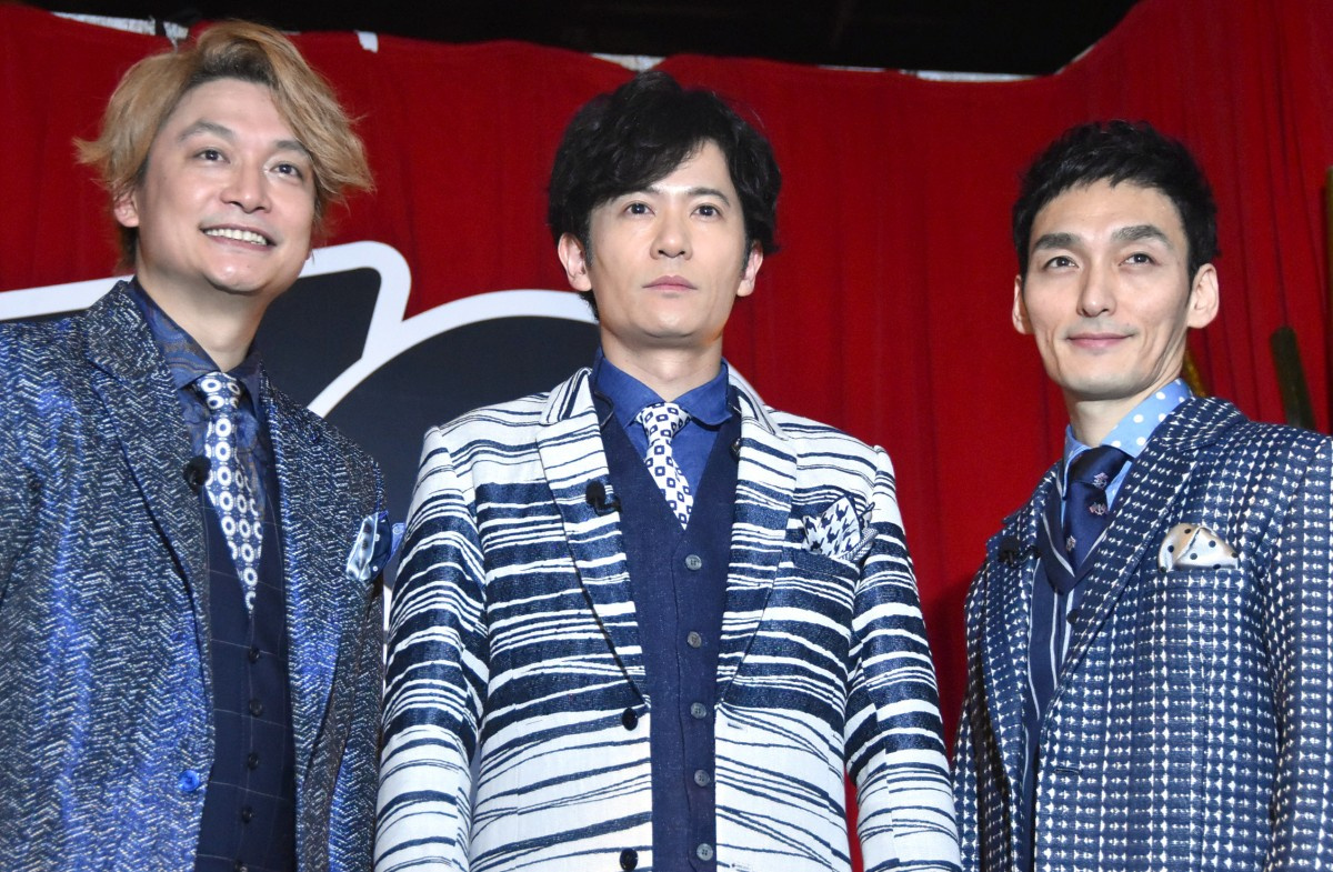 ガキ使大みそか 稲垣 草なぎ 香取 3人そろって登場 Cm曲で感謝 ガキ出て満足 Oricon News ガキ使大みそか 稲垣 草なぎ 香取 3人そろって登場 Cm曲で感謝 ガキ出て満足 Oricon News