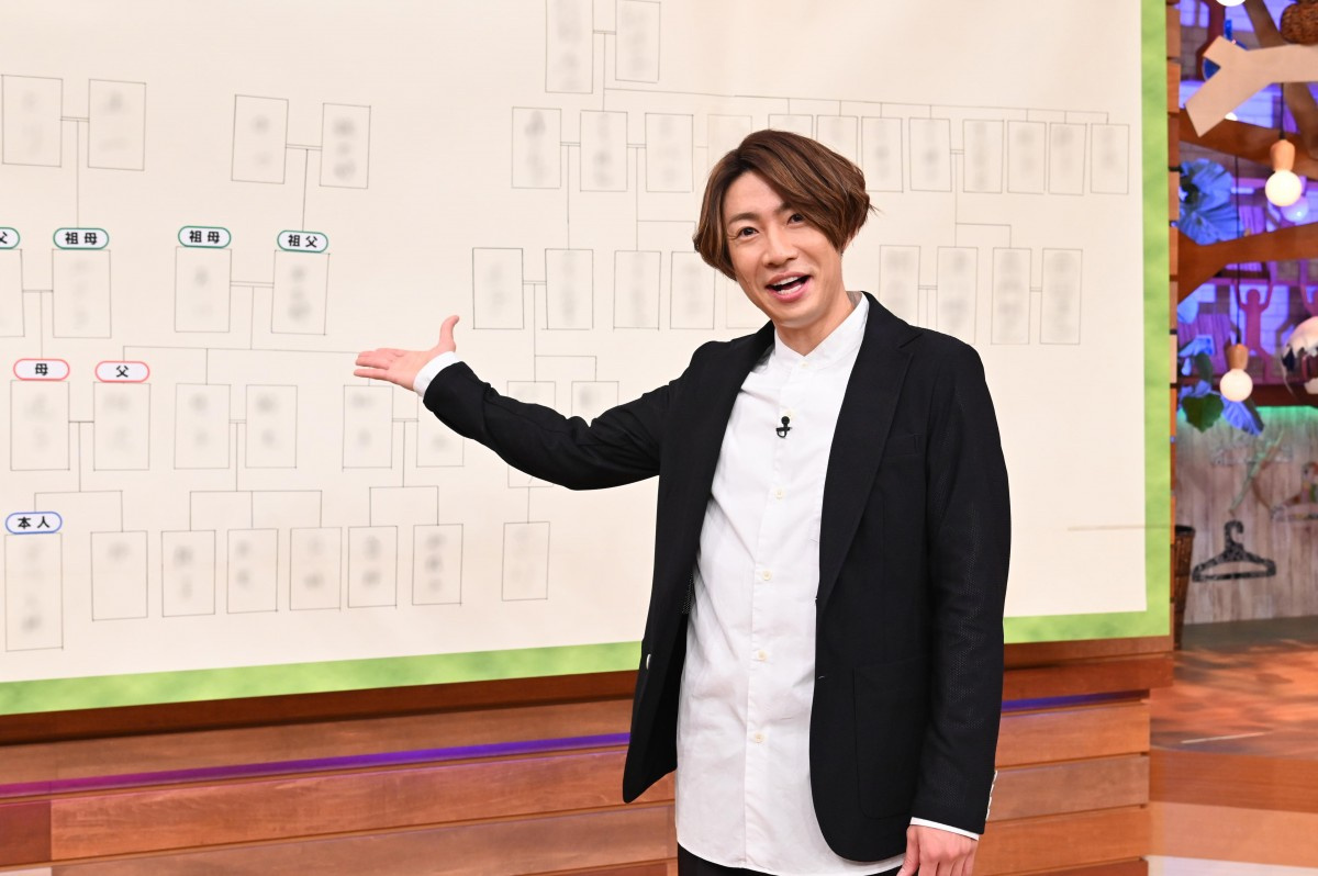相葉雅紀mcの 家系図バラエティー Daigoと千葉雄大との遠い遠い親戚関係が発覚 Oricon News 相葉雅紀mcの 家系図バラエティー Daigoと千葉雄大との遠い遠い親戚関係が発覚 Oricon News