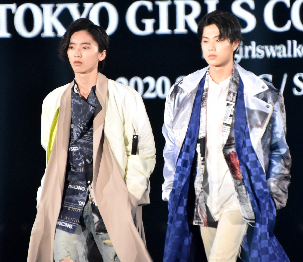 Tgcss なにわ男子 道枝駿佑 美少年 佐藤龍我 次世代コンビが初ランウェイ Oricon News