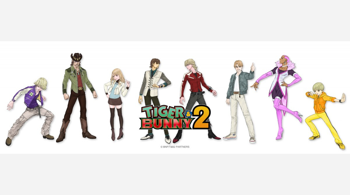 Tiger Bunny の続編 キャスト続投でキャラ新ビジュアル公開 22年スタート Oricon News