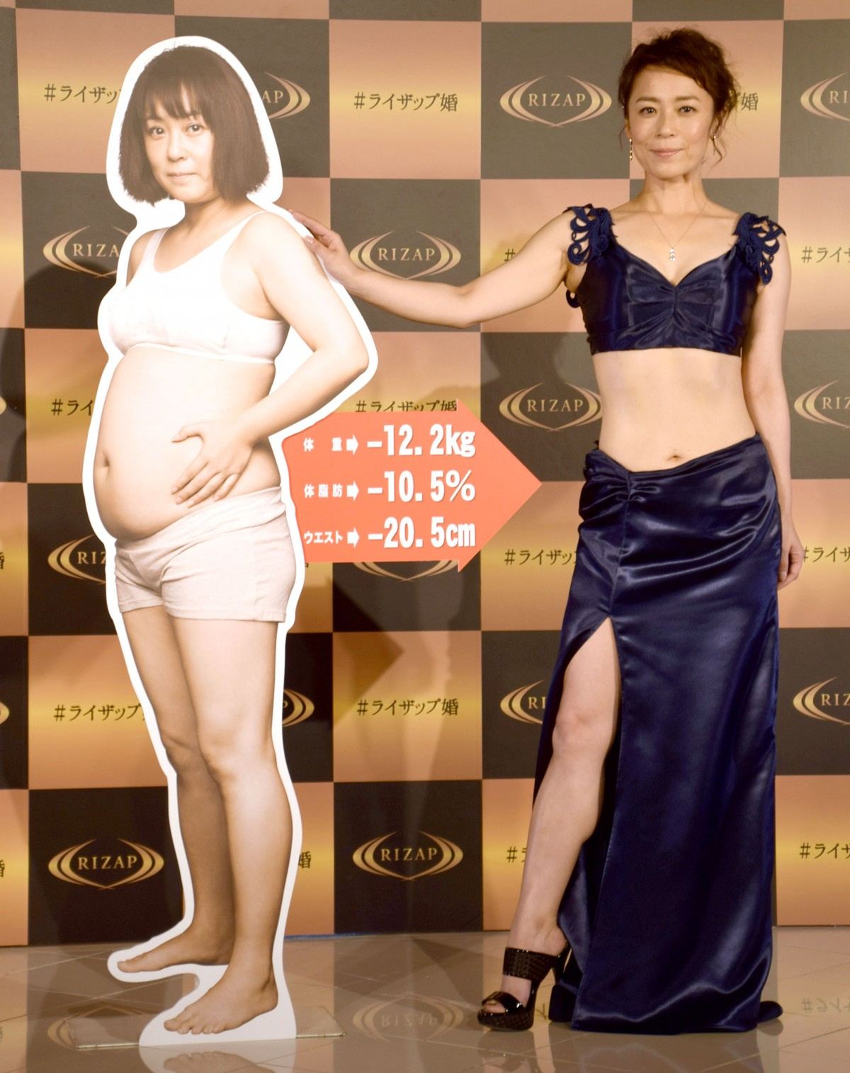 佐藤仁美 12 2キロ減量で 菜々緒ちゃんとかぶる スラリと美脚アピール Oricon News