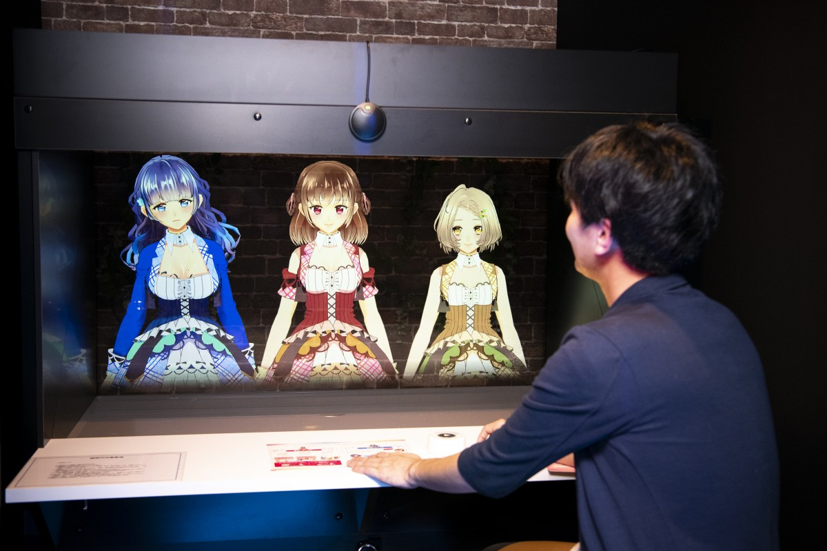 3dホログラムのアイドルキャラと個室で会話 体験型施設 Prhythm Stella 8月オープン Oricon News