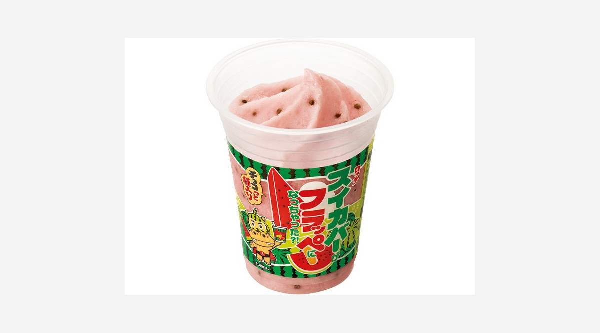 スイカバーがファミマ限定フラッペに チョコっと種入り スイカバーフラッペ 登場 Oricon News スイカバーがファミマ限定フラッペに チョコっと種入り スイカバーフラッペ 登場 Oricon News