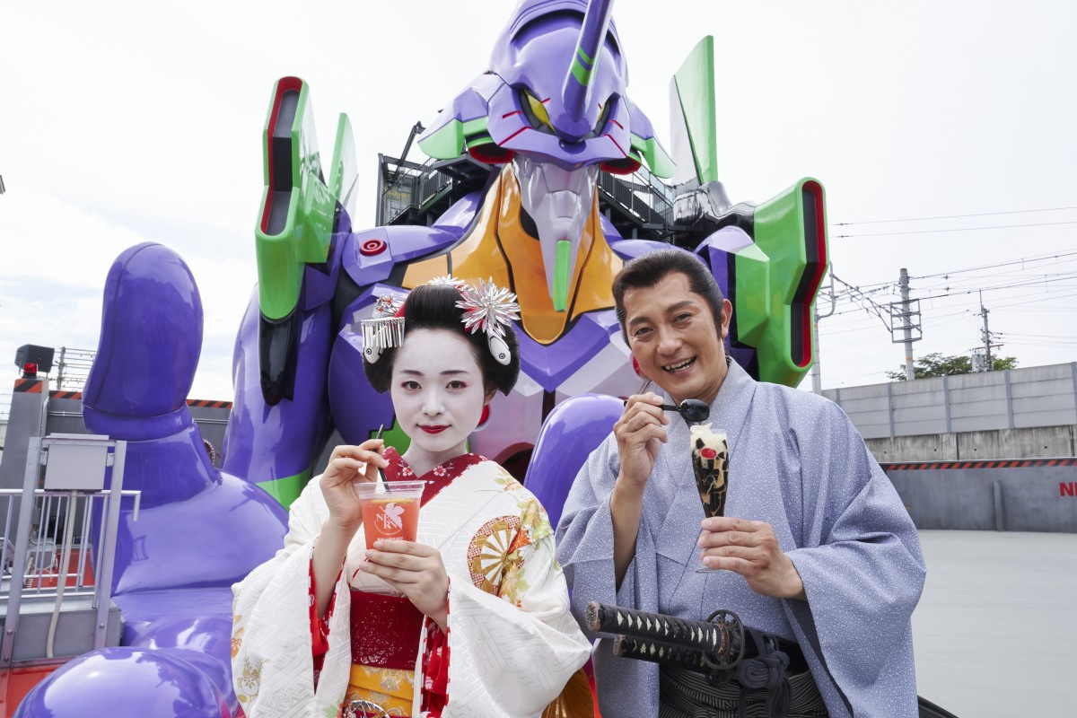 エヴァに乗れる世界初の 基地 内部公開 シンクロ率を測定 パイロットの適性は Oricon News エヴァに乗れる世界初の 基地 内部公開 シンクロ率を測定 パイロットの適性は Oricon News