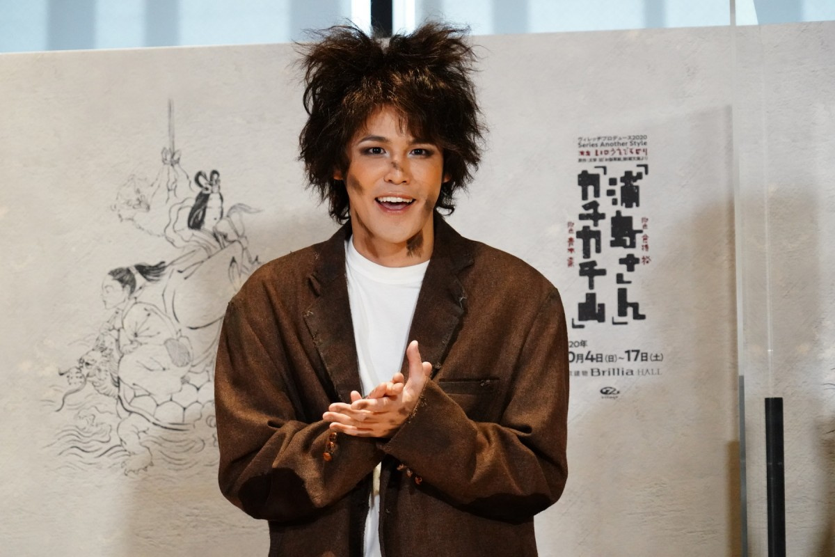 宮野真守 たぬきメイク で新境地 舞台出演で感じた温かさ 出てきた瞬間に拍手が Oricon News 宮野真守 たぬきメイク で新境地 舞台出演で感じた温かさ 出てきた瞬間に拍手が Oricon News