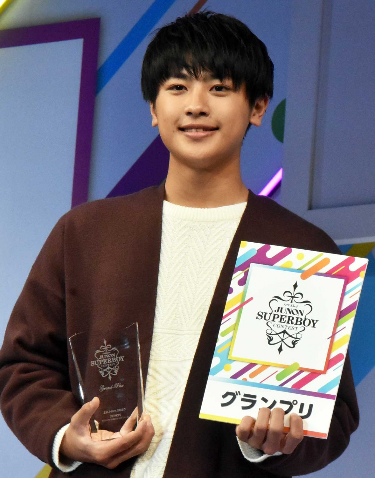 ジュノンスーパーボーイ グランプリに北海道出身の中学3年 前川佑さん Oricon News