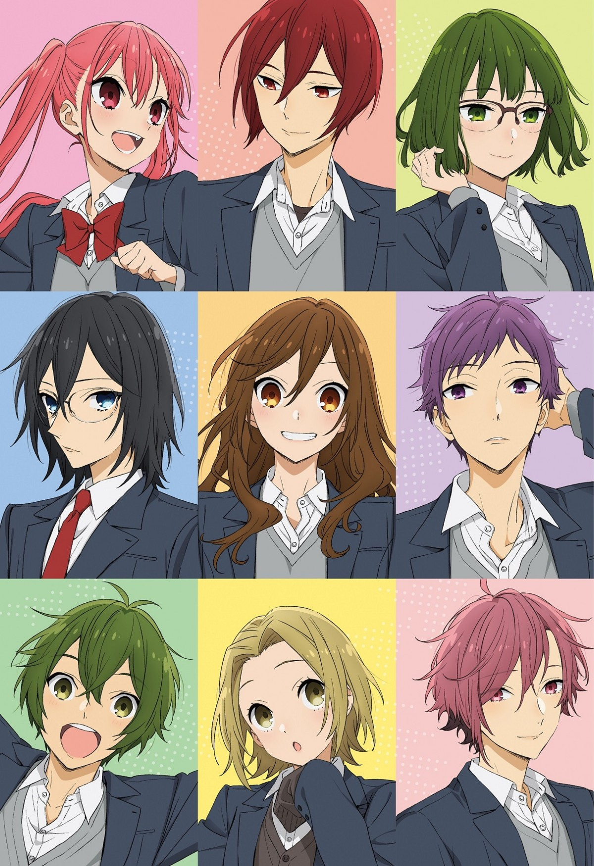 アニメ ホリミヤ 追加キャスト9人公開 山下大輝 福山潤 八代拓ら Oricon News アニメ ホリミヤ 追加キャスト9人公開 山下大輝 福山潤 八代拓ら Oricon News