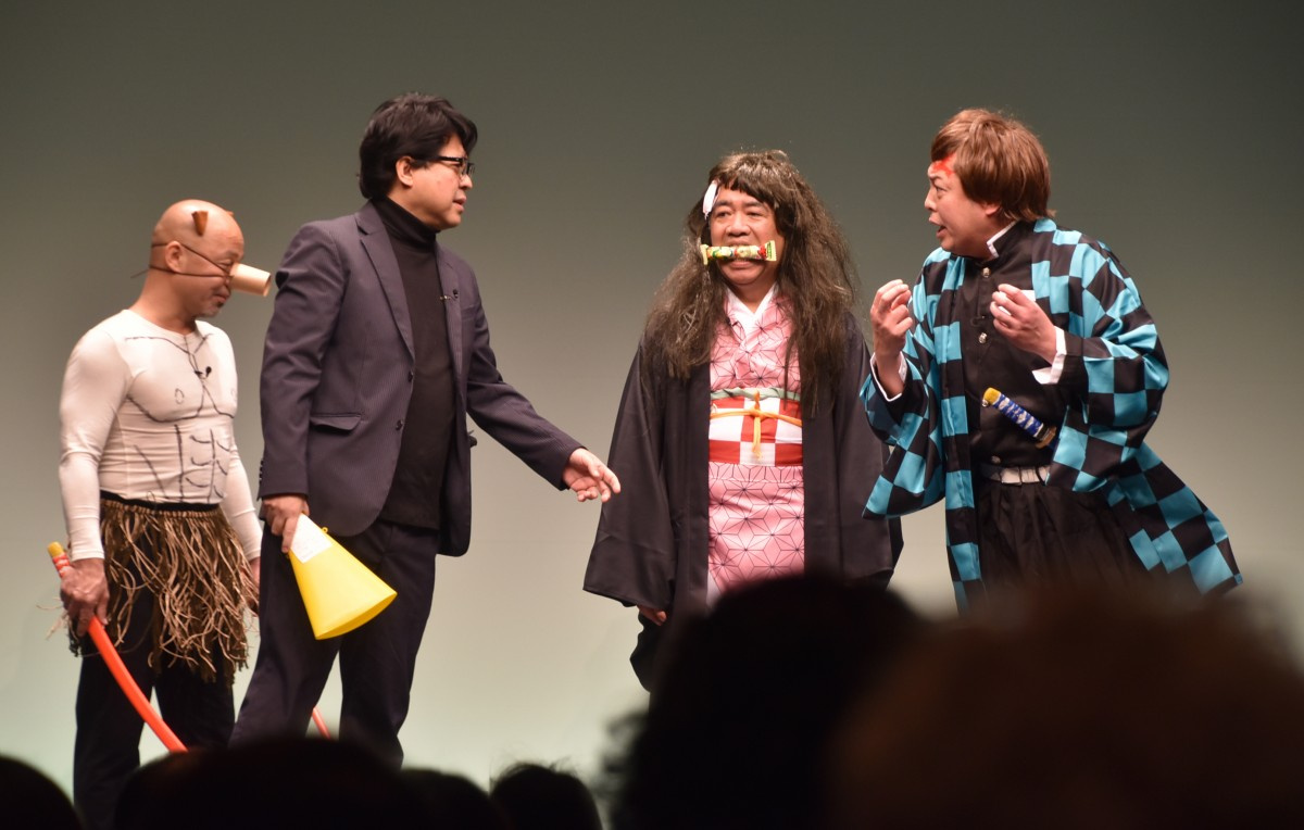 Boomer プリンプリン 仲良く タイタンライブ 出演 鬼滅ネタで笑い誘う Oricon News Boomer プリンプリン 仲良く タイタンライブ 出演 鬼滅ネタで笑い誘う Oricon News