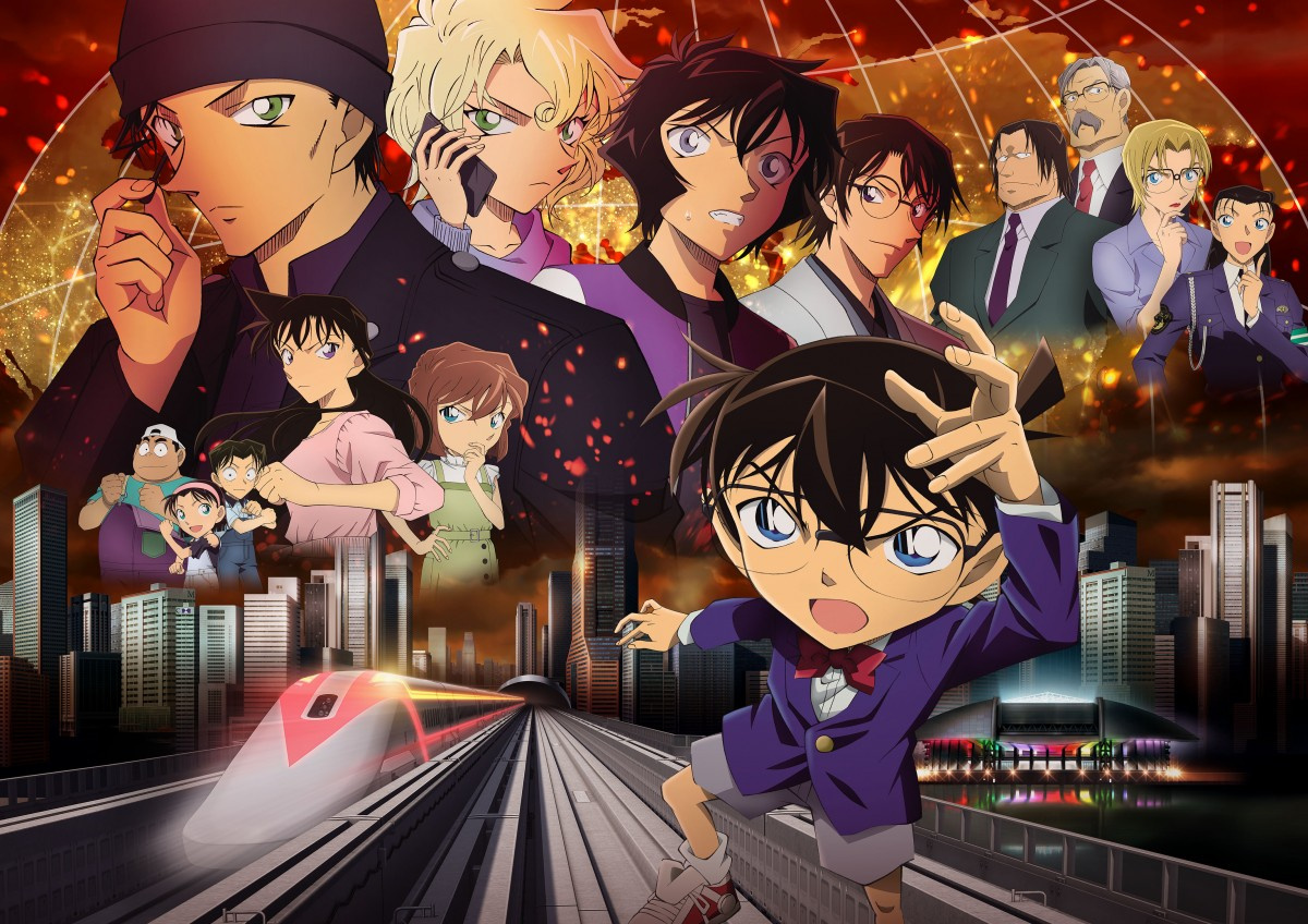 劇場版 名探偵コナン 初となる世界同時公開が決定 緋色の弾丸 22の国と地域で Oricon News 劇場版 名探偵コナン 初となる世界同時公開が決定 緋色の弾丸 22の国と地域で Oricon News