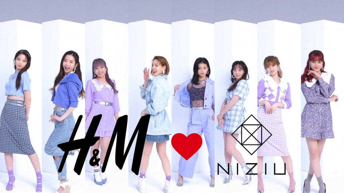 Niziu H Mコラボでファッションショー初挑戦 スペシャル動画公開 第2弾コレクション発売も決定 Oricon News