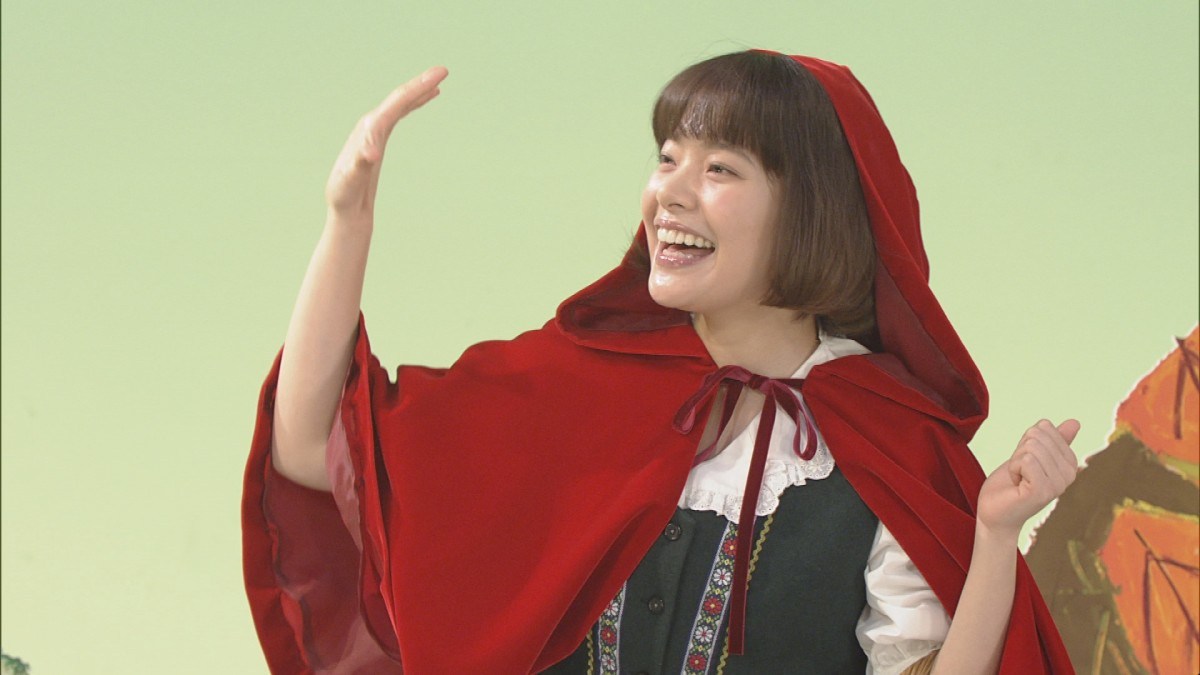 岸井ゆきの 赤ずきん でひとり5役に挑戦 オオカミ声は おもしろい音を意識 Oricon News