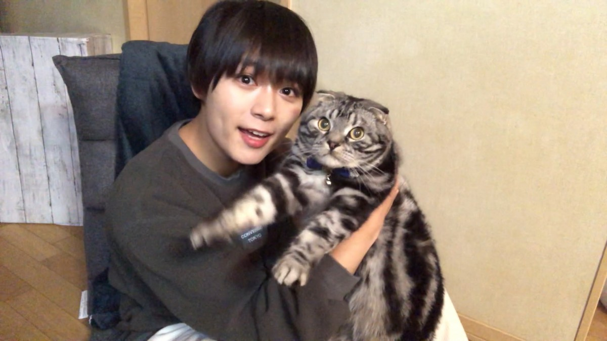 なにわ男子 大西流星 愛猫 ときくんのおもちゃをdiy おうち時間 を公開 Oricon News