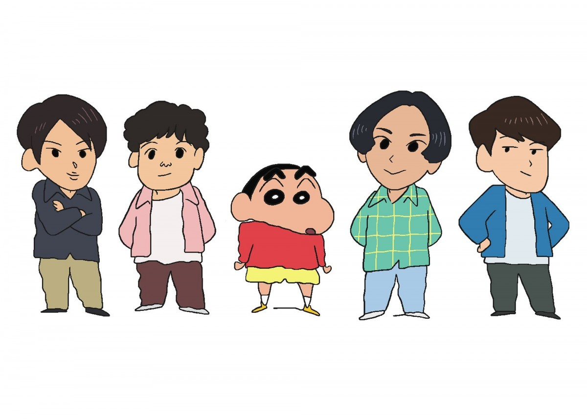マカロニえんぴつ クレヨンしんちゃん 漫画 Tvアニメに登場 Oricon News マカロニえんぴつ クレヨンしんちゃん 漫画 Tvアニメに登場 Oricon News