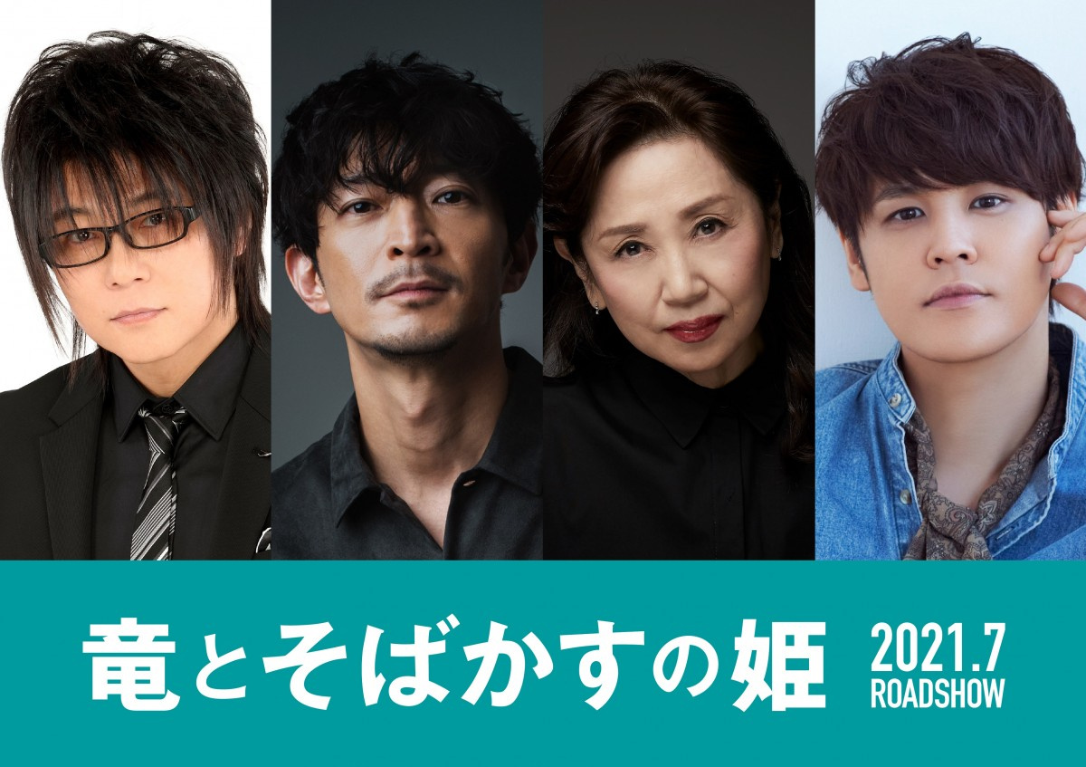 細田守監督 竜とそばかすの姫 森川智之 津田健次郎 小山茉美 宮野真守の出演を発表 Oricon News 細田守監督 竜とそばかすの姫 森川智之 津田健次郎 小山茉美 宮野真守の出演を発表 Oricon News