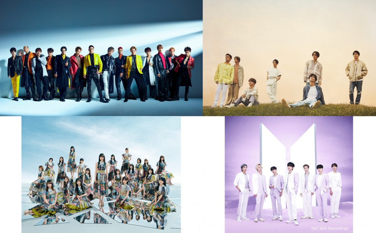 Cdtvライブ Exile 三代目jsb 乃木坂46 Btsが新曲フル尺披露決定 Oricon News