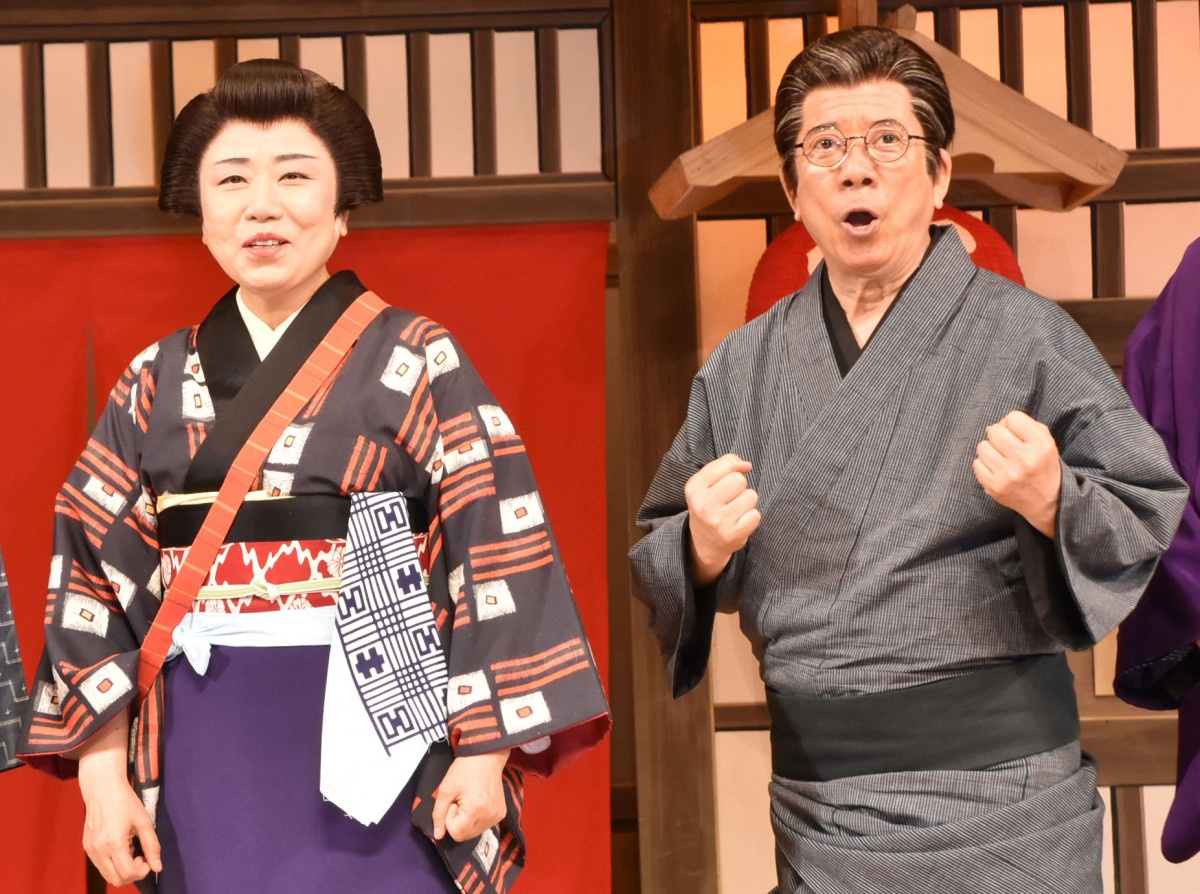 西川きよし 75歳も元気ハツラツ 藤山直美が絶賛 歴史上の人物です Oricon News 西川きよし 75歳も元気ハツラツ 藤山直美が絶賛 歴史上の人物です Oricon News