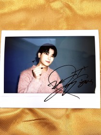 パク・ヒョンシクサイン入りポラロイド写真