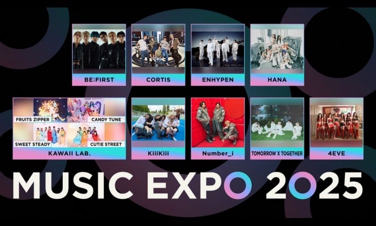 wMUSIC EXPO 2025xNHKōyIGAyȈꗗz 