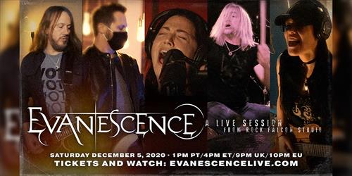 Evanescence - A Live Session From Rock Falcon Studio