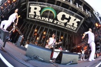 wROCK IN JAPAN FESTIVAL 2012x1ڂ̖͗l@Dragon Ash