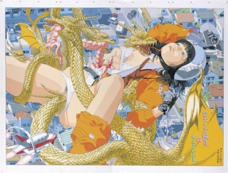 Jumble of 100 Flowers Esquisse 会田誠　絵画 Jumble of 100 Flowers エスキースJumble of 100 Flowers