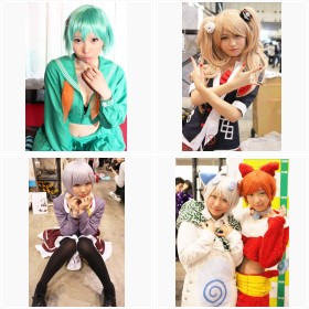 キュートからセクシーまで!様々なゲームキャラに変身!『闘会議2015』コスプレイヤー 他