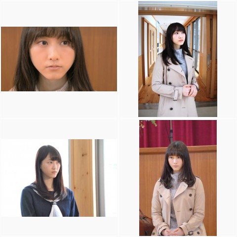 ᴜ　　松井玲奈セット 写真）松井玲奈＆生駒里奈、ラブラブ“ほっぺにチュウ”写真に