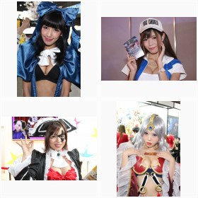 『東京ゲームショウ2015』美人コスプレイヤー大集合!
