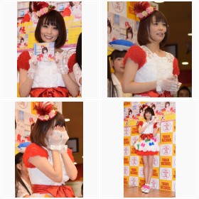 「ブリカマぶるーす」で歌手デビューした小林麻耶